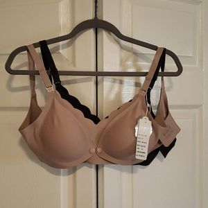 Womans Nursing Bras pack two